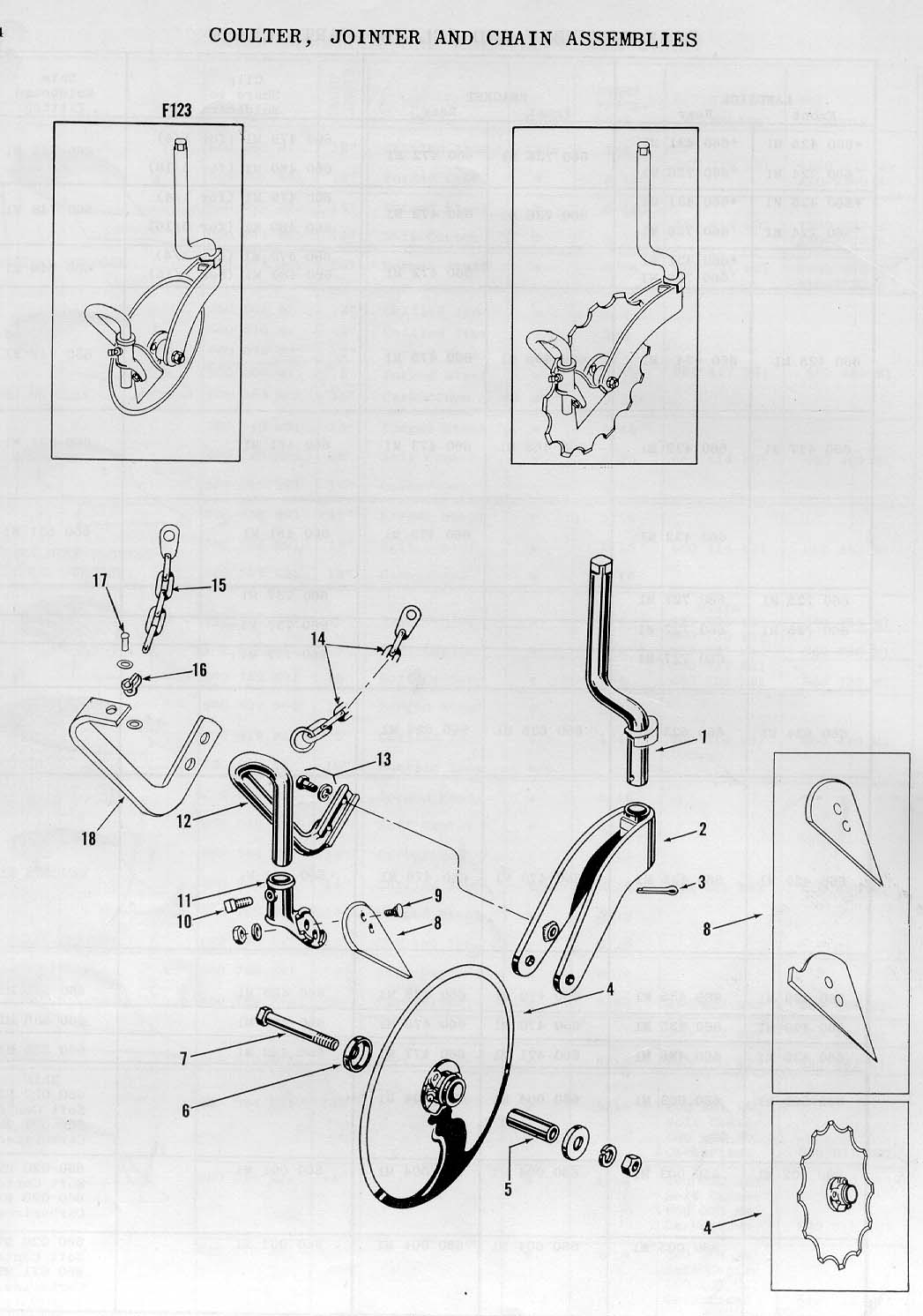 Ferguson AO Mouldboard Plows Parts Book